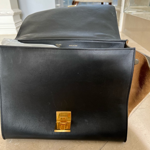 Celine tricolor trapeze bag - Picture 4 of 8